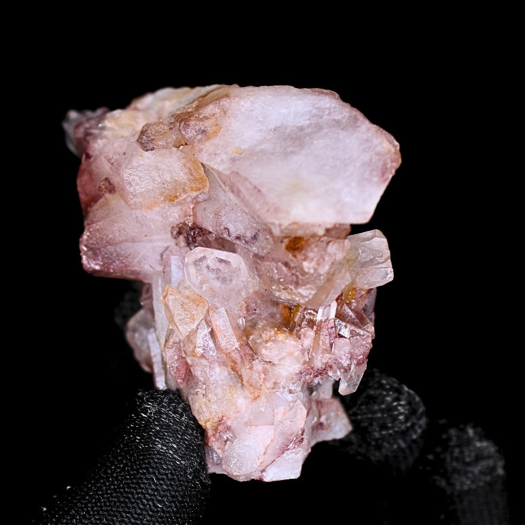 Phantom Quartz Crystal Cluster 160g 6x8 cm – Rare Ghost Layer Mineral