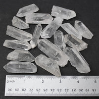 Clear Quartz Points Crystal Collection 1/2 Lb (8 oz) Natural Specimens in Box