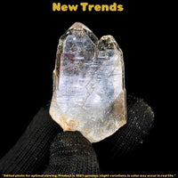 Rare Clear Quartz Crystal Cluster 16g 5x2.5 cm  Natural Mineral Specimen