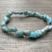 Wholesale Grade A++ Gemstone Nugget Bracelet, Choose from 18 Gemstone Types