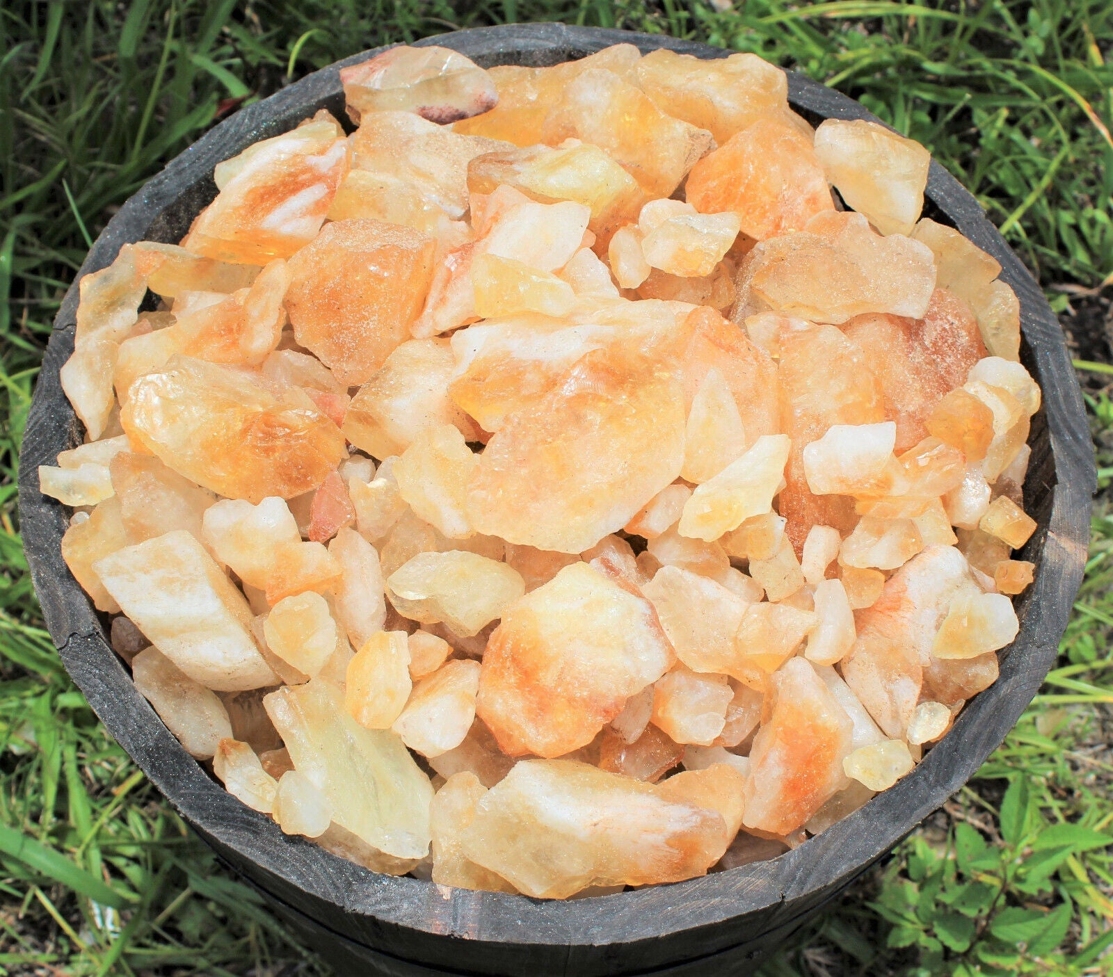 Citrine Rough Crystals: Choose How Many Pieces (Raw Citrine)