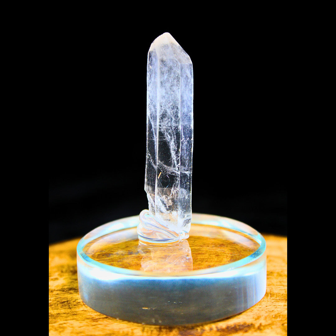 Clear Quartz Carved Dragon 15g Reiki Energy Crystal for Power & Protection