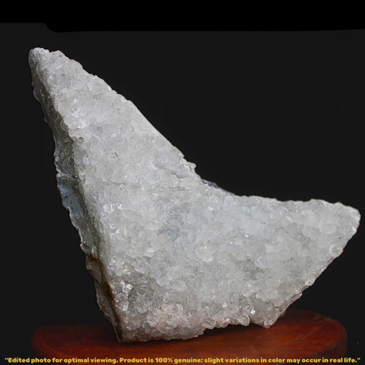 Apophyllite Quartz Cluster 476g Natural Raw Healing Mineral Crystal 16x8 cm