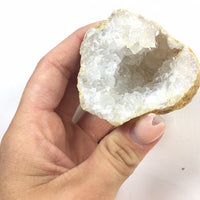 20 Break Crack Open Your Own Whole Quartz Geodes W/Gift Bag - 2" Crystal Rocks