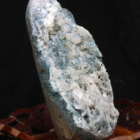 Natural Chalcedony Geode Cluster 1.2kg | 18x8 cm | Healing Crystal for Calm