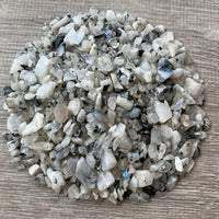 Grade A++ Semi Tumbled Gemstone Mini Chips 3 - 18 mm, Choose From 4 oz to 3 lbs