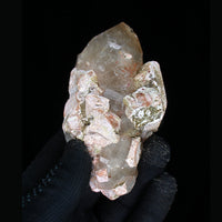 280g Rare Himalayan Smokey Quartz & Pyrite on Matrix High-Grade Crystal Specimen