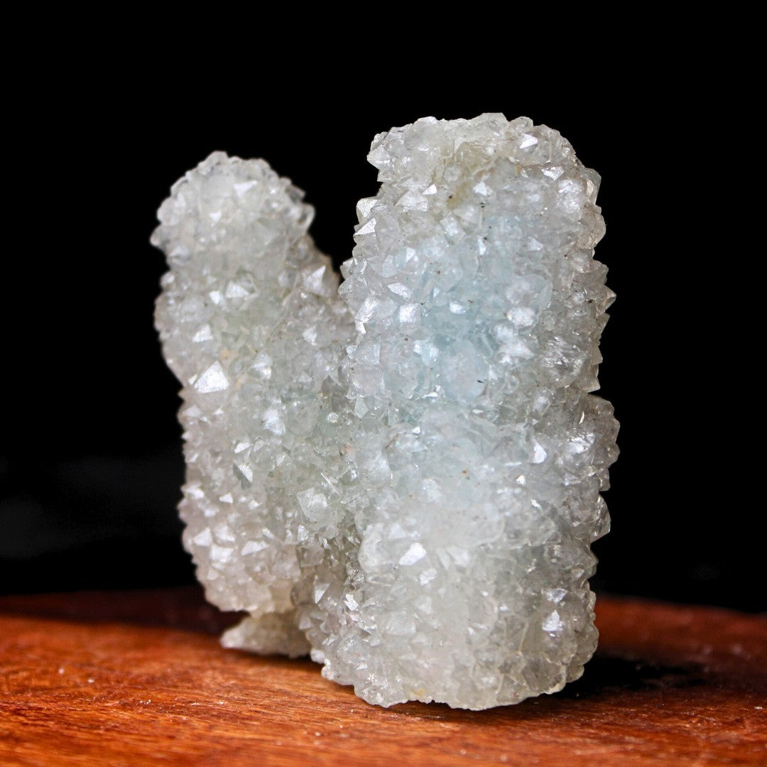 Rainbow Quartz Crystal 64g Iridescent Mineral Specimen from India