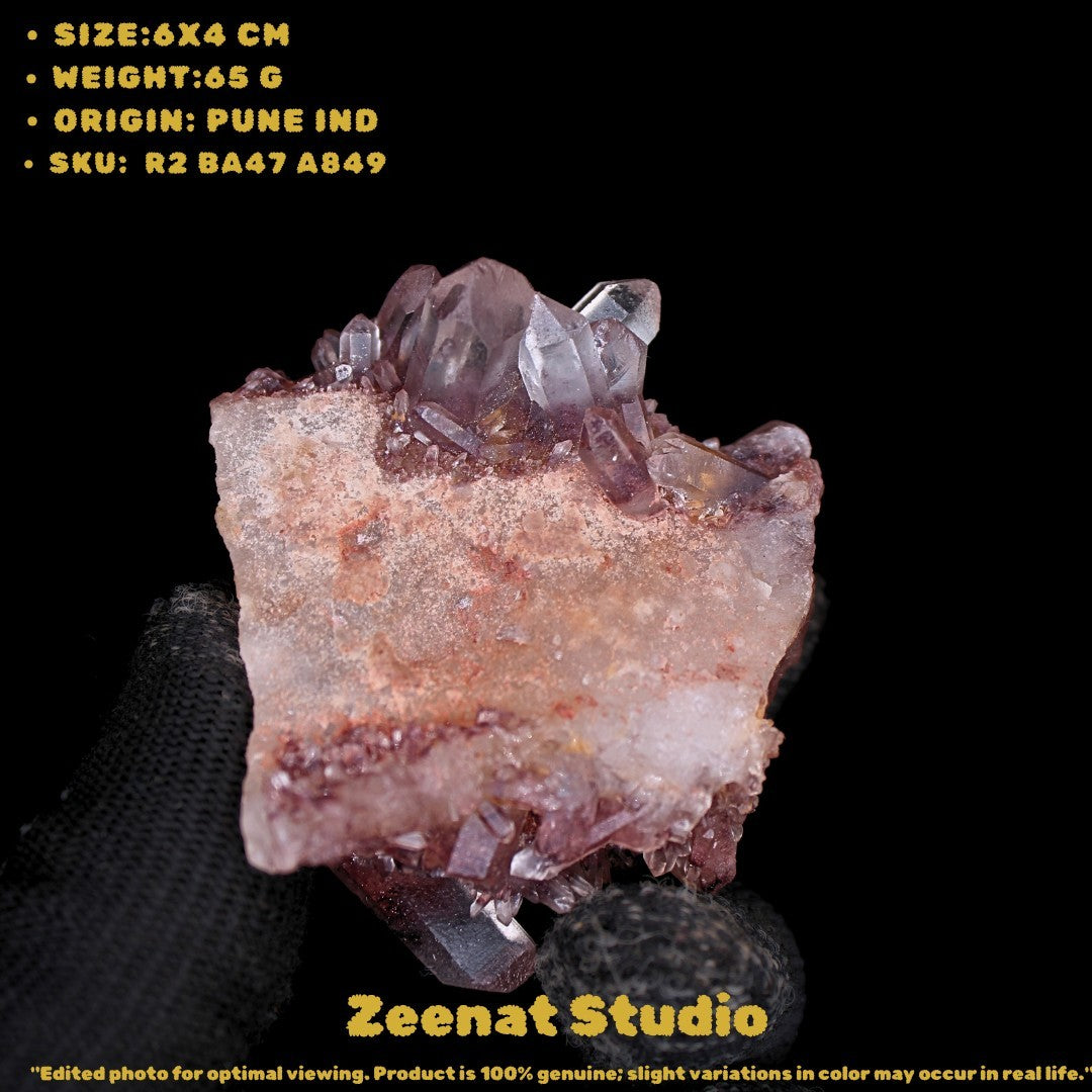 Rare Phantom Quartz Crystal 65g Unique Growth Inclusions Specimen