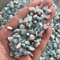 Grade A++ Semi Tumbled Gemstone Mini Chips 3 - 18 mm, Choose From 4 oz to 3 lbs