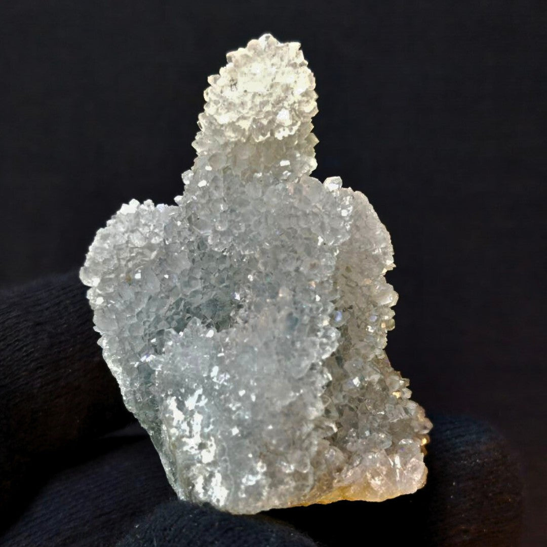 Rainbow Quartz Crystal Cluster 66g Natural Mineral Specimen from India