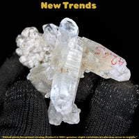 Natural Himalayan Quartz Cluster 25g | Mini Raw Specimen Crystal