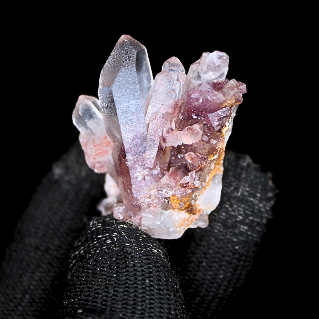 Red Phantom Quartz 103g Raw Crystal Cluster Healing Mineral from India