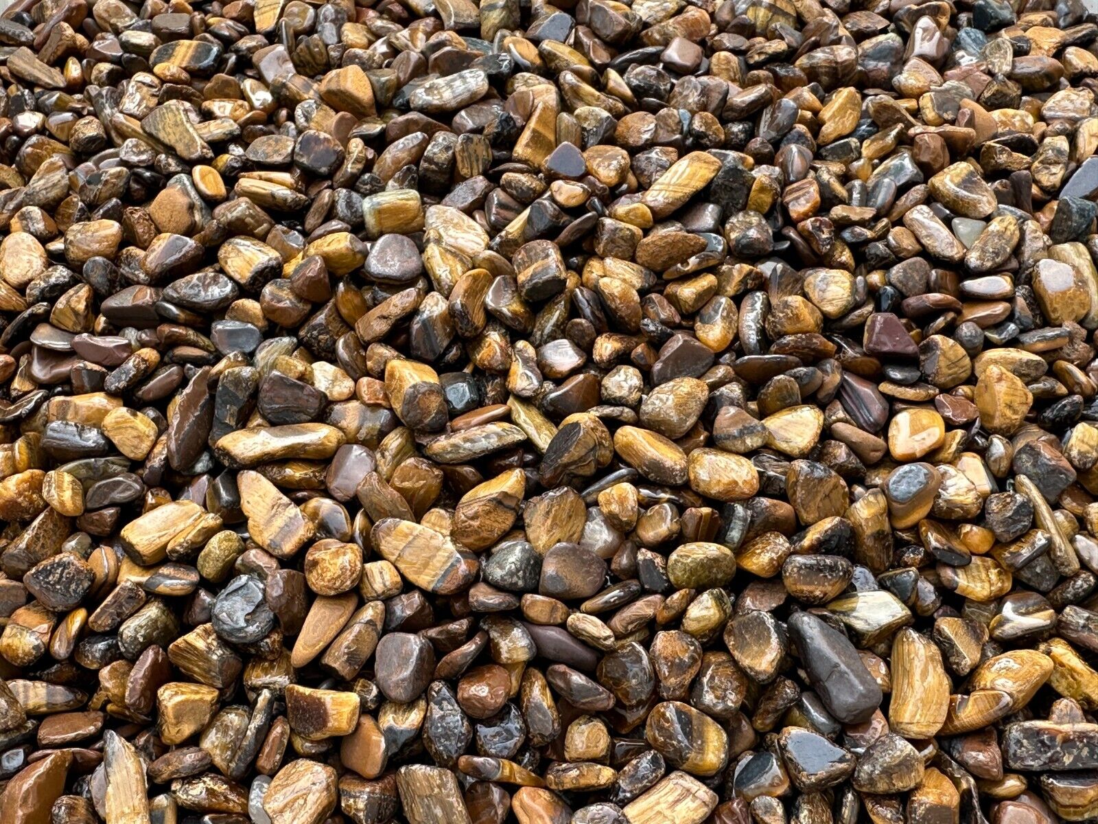 Grade A++ Semi Tumbled Gemstone Mini Chips 3 - 18 mm, Choose From 4 oz to 3 lbs