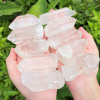 Clear Quartz Crystal Point (2" - 3") Natural Wand Specimen, Reiki Healing