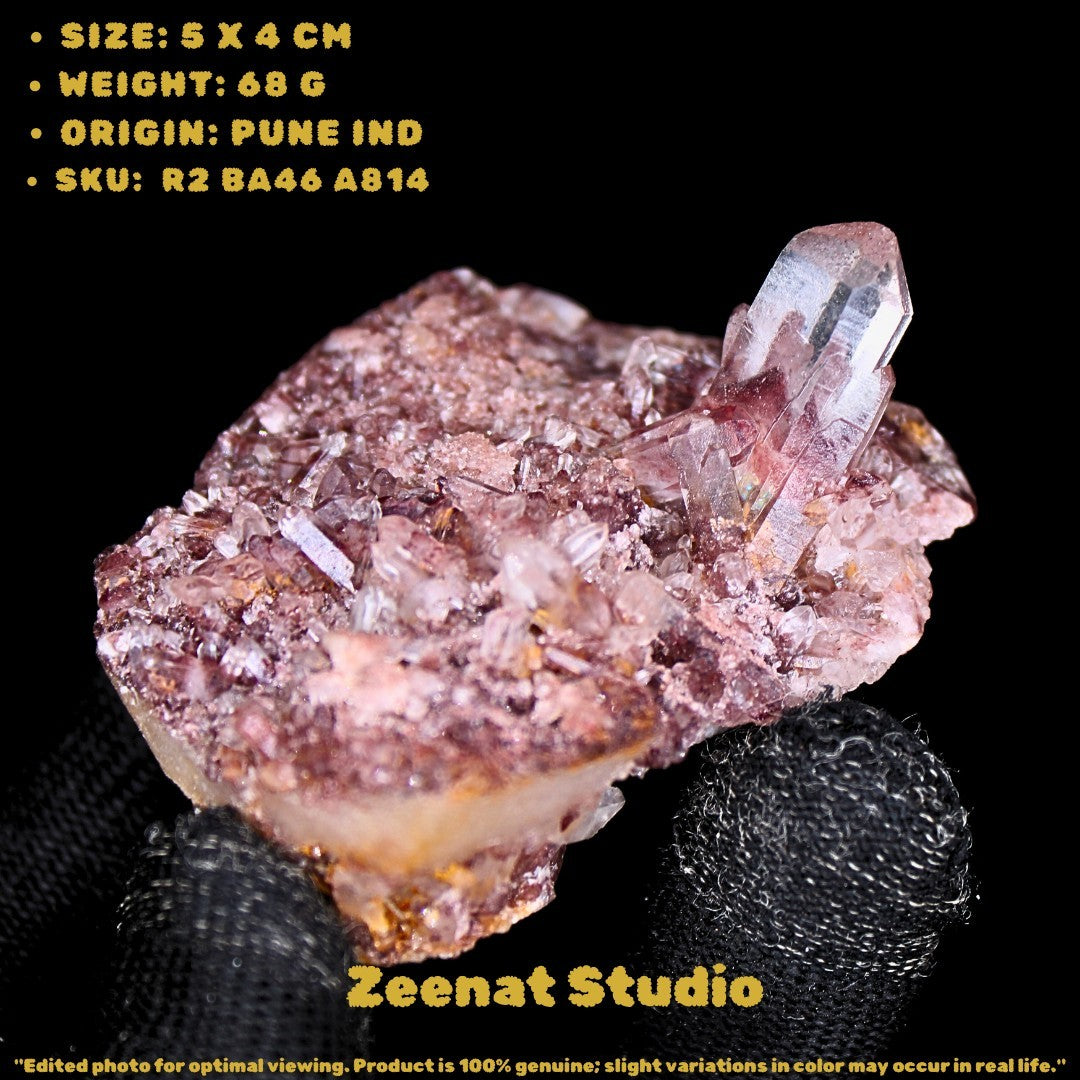 Phantom Quartz 68g 5x4 cm Raw Energy Stone for Meditation Growth