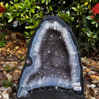 X-Large Light Purple/Gray Amethyst Cathedral, Raw Amethyst Geode, Pick a Weight