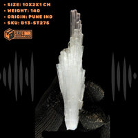 Scolecite Mineral Cluster | Natural Healing Crystal | Spiritual 14g 10x2x1 Cm