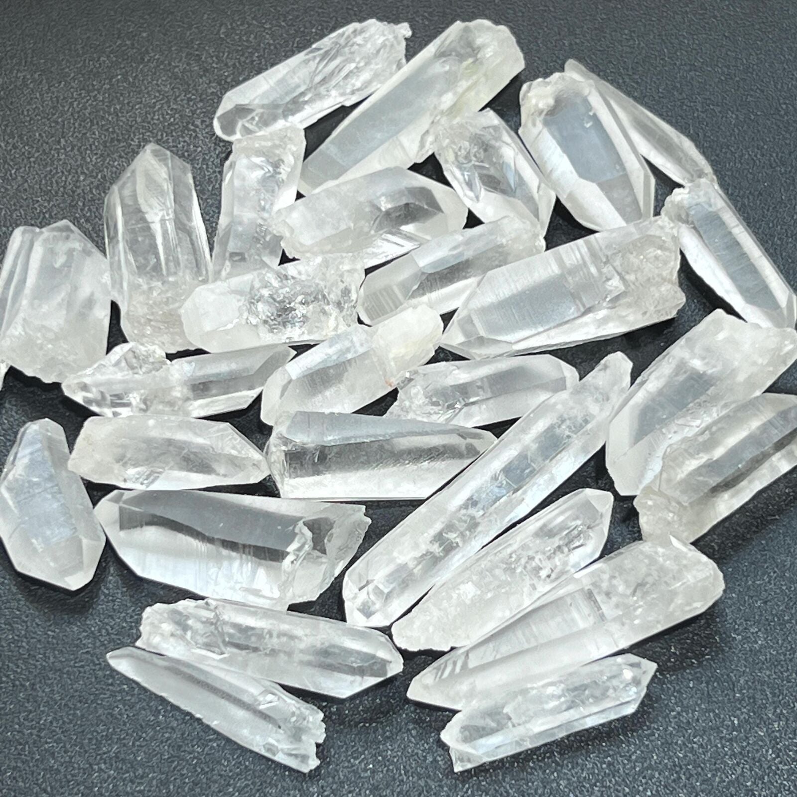 Lemurian Clear Quartz Crystal Points (By The 3 Pc or 1 LB) Rough Raw Gemstone