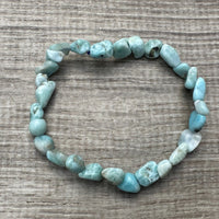 Wholesale Grade A++ Gemstone Nugget Bracelet, Choose from 18 Gemstone Types