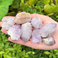 Spirit Quartz Clusters, Points & Pieces CLEARANCE Lots (Spirit Quartz Crystals)