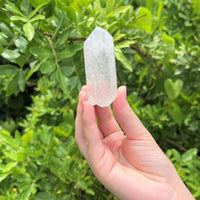 Clear Quartz Crystal Point (2" - 3") Natural Wand Specimen, Reiki Healing