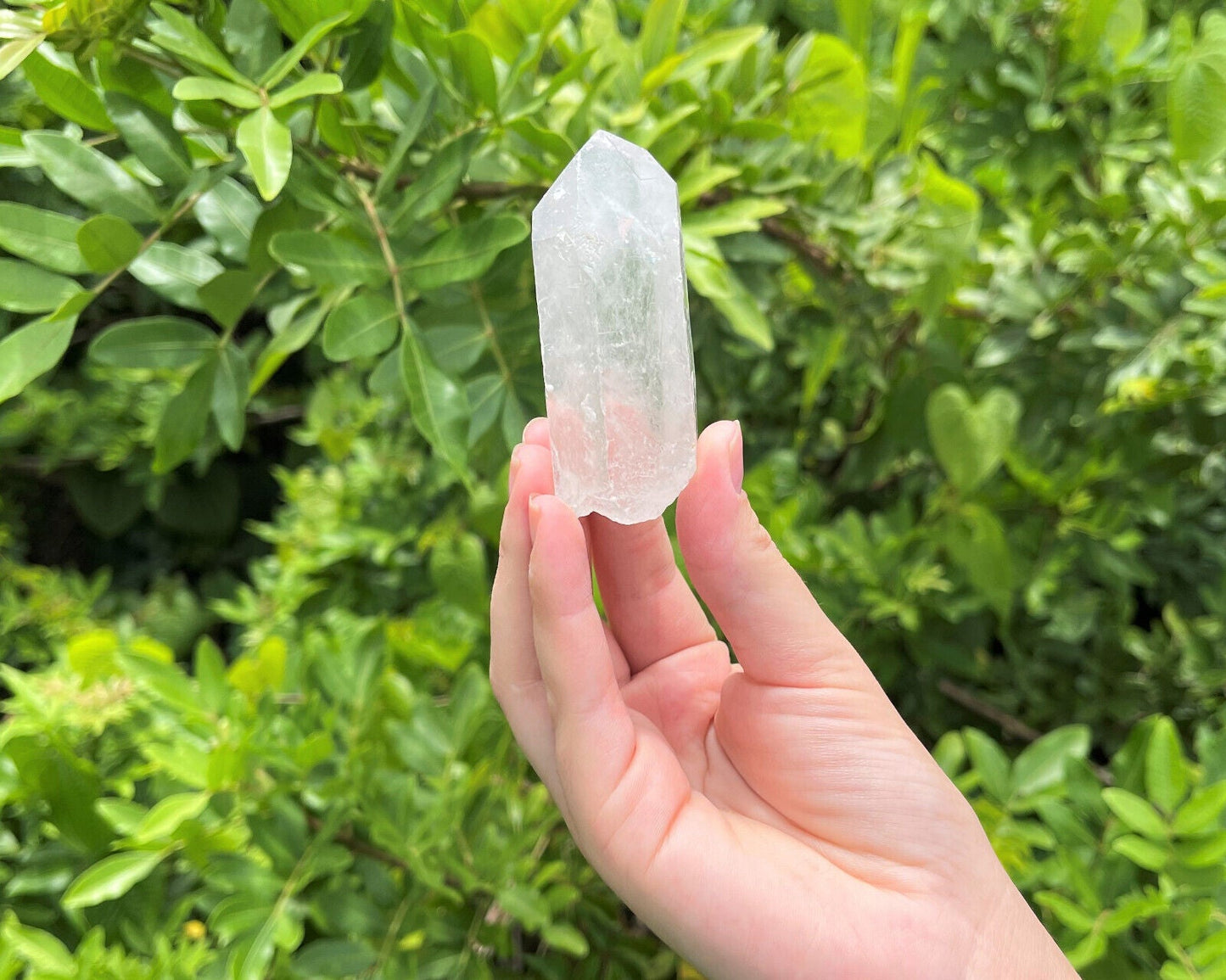 Clear Quartz Crystal Point (2" - 3") Natural Wand Specimen, Reiki Healing