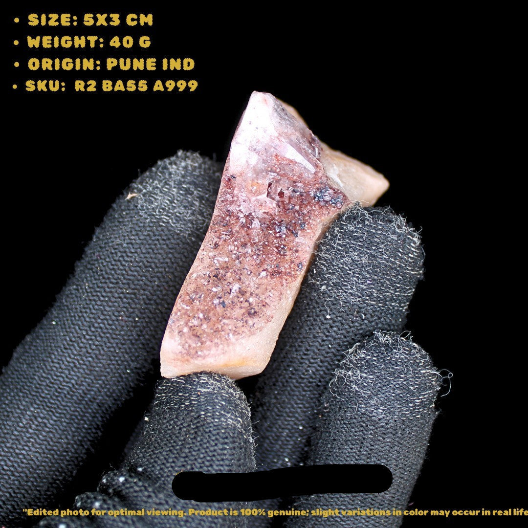 Phantom Quartz Crystal 40g 5x3cm Spiritual Growth Meditation Healing Stone