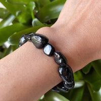 Wholesale Grade A++ Gemstone Nugget Bracelet, Choose from 18 Gemstone Types