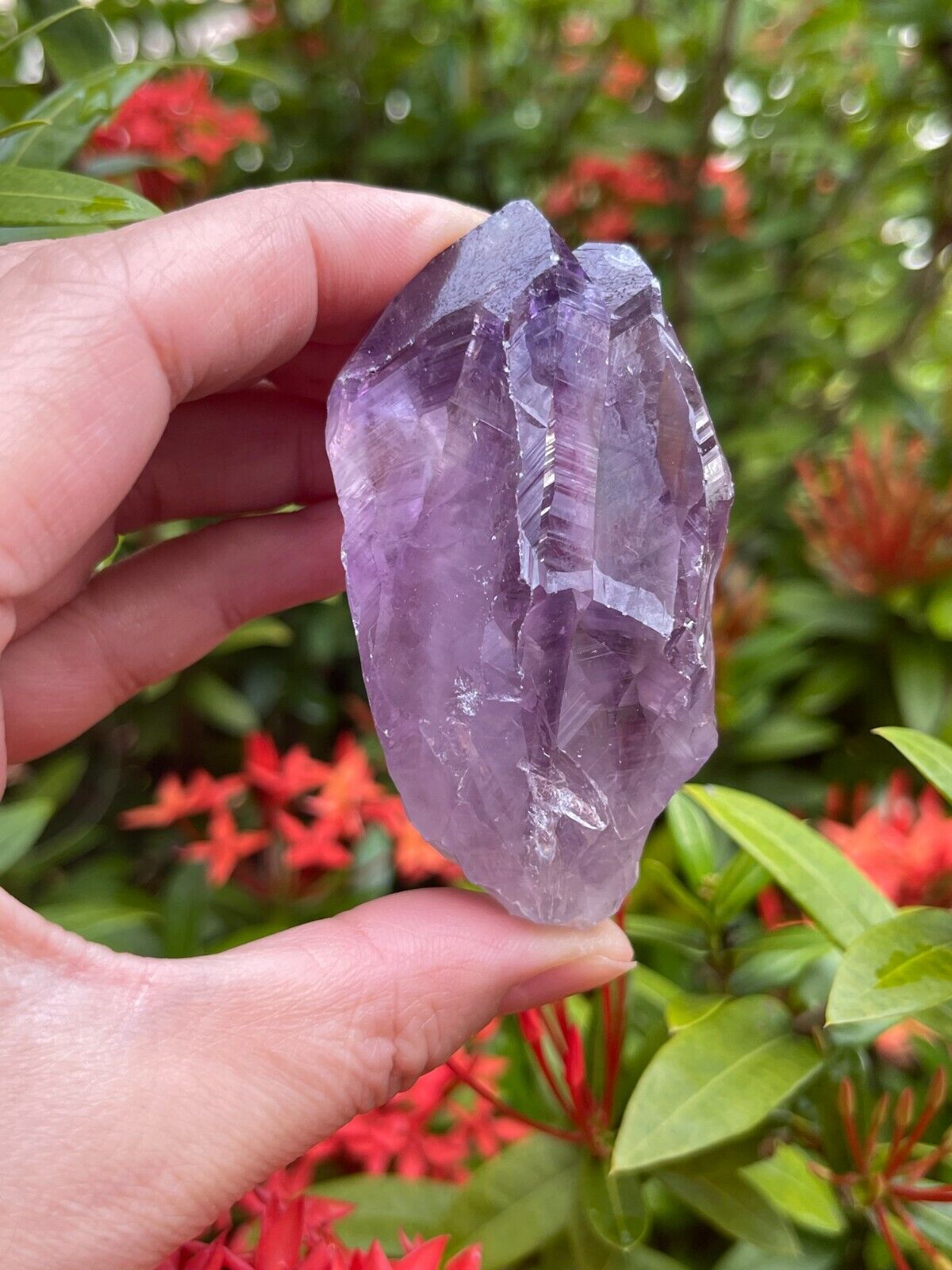 Extra Large Amethyst Rough Points, 2.5 - 3.25" Raw Amethyst Points, Bulk Lot