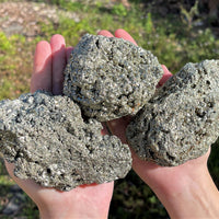 JUMBO Rough Natural Pyrite Crystal Chunks, Huge Raw Pyrite Specimens ('A' Grade)