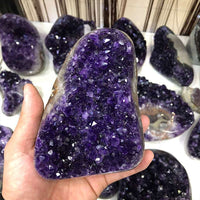 Big Natural Amethyst Crystal Cave Cluster Quartz Druzy Geode Healing Stone US